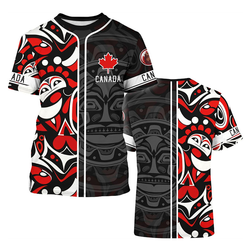 Street Fashion Canada - T-shirt imprimé en 3D pour hommes,