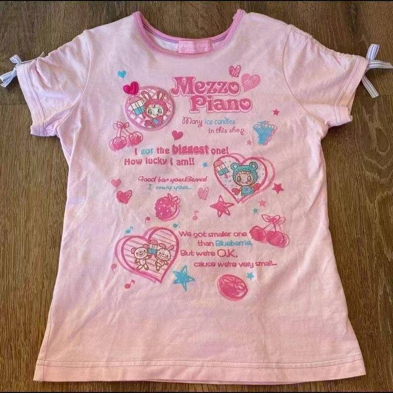 T-shirts vintage Kawaii mignon - Street Fashion Y2K avis et prix