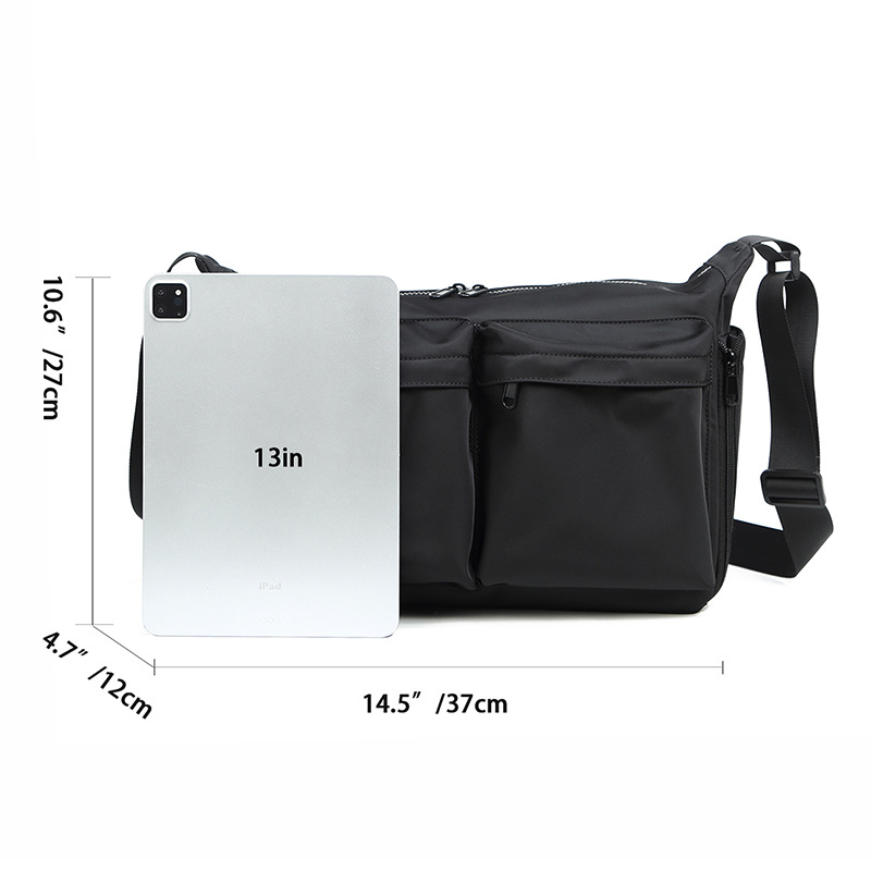 Nouveau Sac Bandoulière Léger  - Street Fashion Men 2025 avis et prix